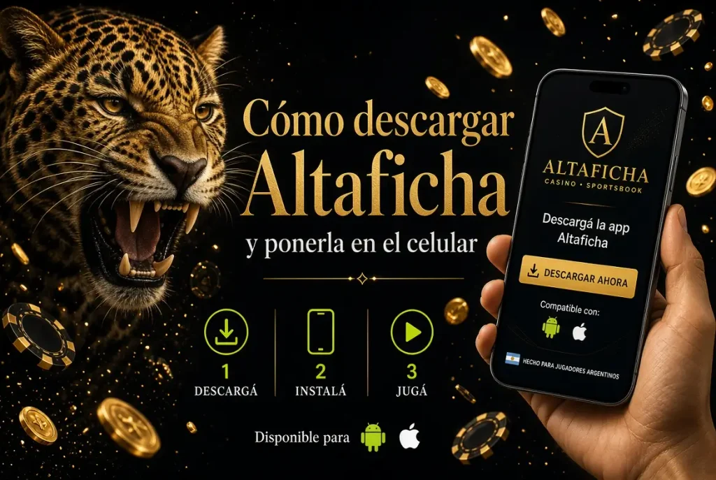 Cómo descargar Altaficha y instalarla en el celular: descargá, instalá y jugá en Android e iPhone.